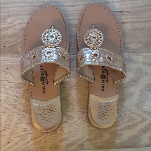 Palm Beach Women's Sandals in Rose Gold